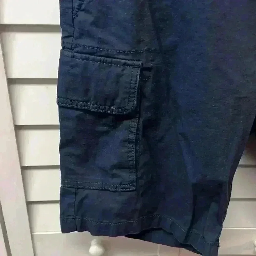 Nautica Cargo Shorts Size 32 Navy